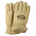 Winter Lined Pigskin Leather Gloves